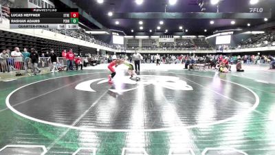 Quarterfinal - Lucas Heffner, Street vs Rashan Adams, Penns Grove