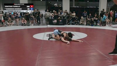 55 kg Champ. Rd Of 64 - Jonathan Toriello, Connecticut vs Robinson Zukeran, Sanderson Wrestling Academy