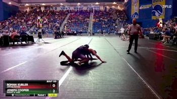 113 lbs Champ. Round 1 - Roman Kubler, Appoquinimink vs Joseph Cooper, Mount St Joes