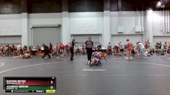 115 lbs Round 7 (10 Team) - Azariah Gervin, Bandits vs Easton Reyes, Oklahoma Elite