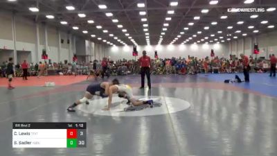 112 lbs Rr Rnd 2 - Collin Lewis, Terps Xtreme vs Symon Sadler, Young Guns Blue