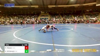 52 lbs Round Of 32 - Reed Meese, Hawks WC Lincoln, Ne vs Kade Whitenack, Tiger Trained Wrestling