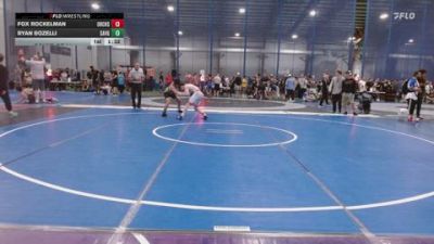 126 lbs Round Of 64 - Fox Rockelman, Orchard South WC vs Ryan Bozelli, Savage Wrestling Academy