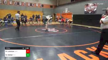 172 lbs Quarterfinal - Matthew Latshaw, Upper Dauphin Area vs Makoa Neibel, Trinity