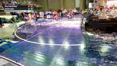 132C 3rd Place Match - Justin King, Grain Valley vs Cole Wicklund, North Point