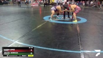 5A 215 lbs Champ. Round 1 - Kaden Lopez, Roswell vs Israyel Barraza, Manzano