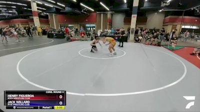 138 lbs Cons. Round 4 - Henry Figueroa, Rock Wrestling Club vs Jack Willard, Ryse Wrestling Club