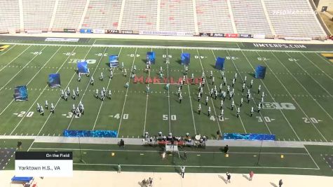 Yorktown H.S., VA at 2019 BOA Mid-Atlantic Regional Championship, pres. by Yamaha