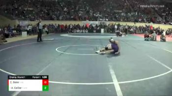 4A-126 lbs Champ. Round 1 - Andy Collier, Cushing vs Cole Beier, Chickasha