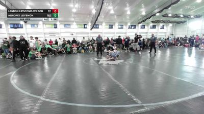 108 lbs 5th Place - Landon Lipscomb-Wilson, Pit Crew - HS vs Hendrix Leyshon, Faust Wrestling Club - HS