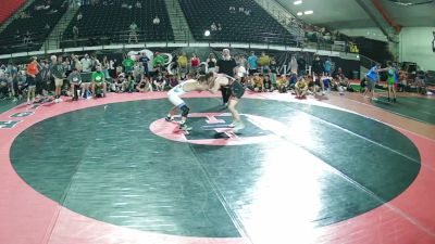 155 lbs Ezekiel Bolton, Alaska 1 HS Boys vs Ty Adams, Idaho 1 HS Boys