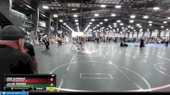 56 lbs Rd# 4- 2:00pm Friday Final Pool - Jair Almaraz, Backyard Brawlers vs Jacob Graber, Minnesota Funky Singlets