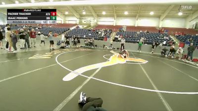 100 lbs Round 3 (4 Team) - Isaac Perkins, Sanderson Wrestling Academy vs Packer Thacker, Altamont