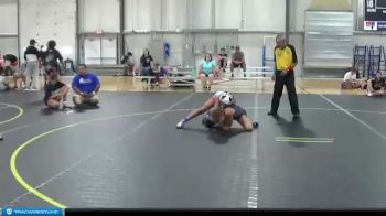 98 lbs Round 2 (6 Team) - Rain Scott, American Gladiators-Lady Saints vs Rilynn Younker, Steel Valley