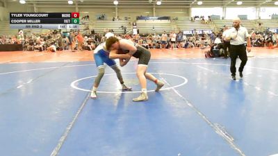 170 lbs Rr Rnd 3 - Tyler Youngcourt, Mat Assassins Silver - HSB vs Cooper Miller, Patton Trained Red - HSB