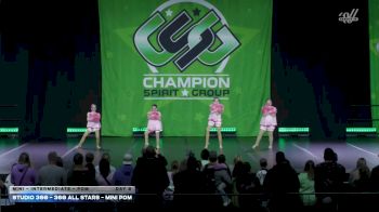 Studio 360 - 360 All Stars - Mini Pom [2026 Mini - Intermediate - Pom Day 2] 2026 CSG Dance Grand Nationals