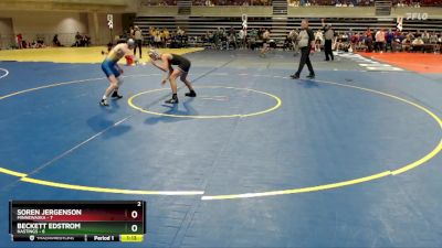 115 lbs Quarterfinals (8 Team) - Soren Jergenson, Minnewaska vs Beckett Edstrom, Hastings