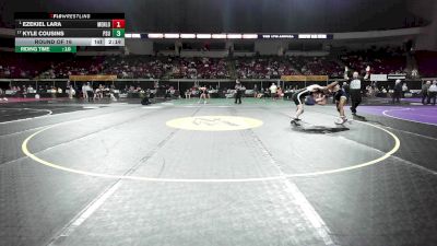 157 lbs Round Of 16 - Ezekiel Lara, Menlo vs Kyle Cousins, Penn State