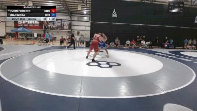 125 kg Cons. Rd Of 16 - Torin Forsyth, CMWC vs Juan Mora, Oklahoma Regional Training Center