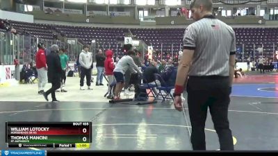 152 lbs Cons. Round 5 - Thomas Mancini, St Anthonys vs William Lotocky, Horseheads Sr HS