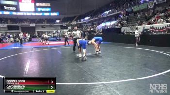 7A 175 lbs Cons. Semi - Cooper Cook, Vestavia Hills vs Cayden Ervin, Tuscaloosa County