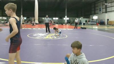 80 lbs Round 1 (4 Team) - Emily Villalobos, NORTH CAROLINA WRESTLING FACTORY vs Dillynger Harris, FCA LYNCHBURG