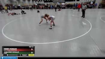 102 lbs Cons. Round 3 - Perry Morgan, BullTrained Wrestling vs Sabatino Sciullo, CRWC