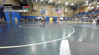 110lbs Cons. Round 2 - Liza Lasley, R. A. Long (Girls) vs Rylee Brice, Kelso (Girls)