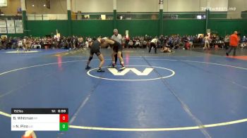 152 lbs Consolation - Brian Whitman, Rocky Point vs Nick Pino, LaSALLE INSTITUTE