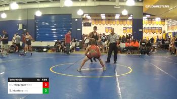 138 lbs Semifinal - Ian Mcguigan, Monsta Wrestling Club vs Sebastian Montero, Eagles