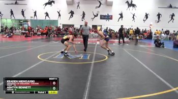 133 lbs Round 2 (12 Team) - Ashtyn Bennett, Adrian vs Keaden Niemojuski, University Of Wisconsin - Stevens Point