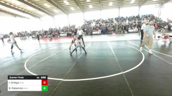 65 lbs Quarterfinal - Isaac Ortega, Desert Dogs WC vs Romeo Palomino, NM Beast