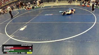 105 lbs 5th Place Match - Braylen Ivie, Duchesne vs Jd Johnson, Independent
