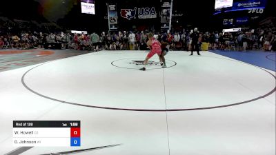 150 lbs Rnd Of 128 - Walker Howell, CO vs Devin Johnson, WI