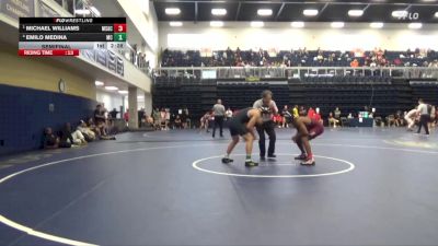 149 lbs Semifinal - Michael Williams, Mt. San Antonio College vs Emilo Medina, Moorpark College