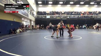 149 lbs Semifinal - Michael Williams, Mt. San Antonio College vs Emilo Medina, Moorpark College