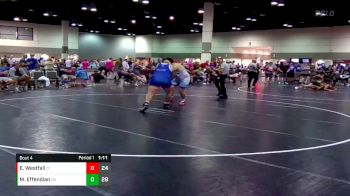 285 lbs Round 2 (6 Team) - Eathan Westfall, Michigan Blue vs Mark Effendian, PA Alliance