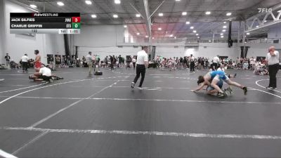 132 lbs Round 5 (6 Team) - Jack Silfies, JV All Stars vs Charlie Griffin, Steller Trained Seripas