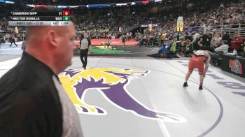 Cons. Round 3 - Hector Bonilla, Wood River vs Cameron Sipp, Doniphan-Trumbull