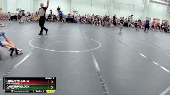 60 lbs Round 5 (8 Team) - Logan Vallalla, Mat Assassins vs Carter Pollock, Full Circle