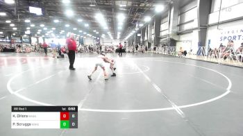 56 lbs Rr Rnd 1 - Killian OHora, Mat Assassins Gray vs Parker Scruggs, Noke Wrestling RTC