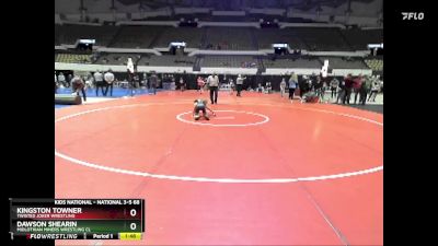 National 3-5 68 5th Place Match - Kingston Towner, Twisted Joker Wrestling vs Dawson Shearin, Midlothian Miners Wrestling Cl