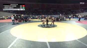 6A Boys 132 lbs Champ. Round 1 - Jonas Camillo, Sprague Boys vs Sanaullah Hashimi, Beaverton Boys