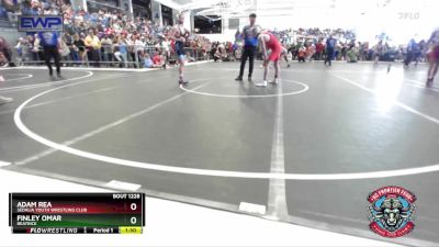 125 lbs Semifinal - Finley Omar, Beatrice vs Adam Rea, Sedalia Youth Wrestling Club