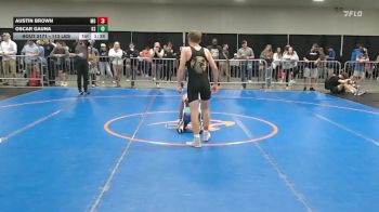 113 lbs Round Of 32 - Austin Brown, MO vs Oscar Gauna, KS