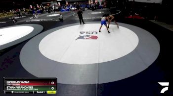 157 lbs Champ. Round 2 - Ethan Viramontes, Northview High School Wrestling vs Nicholas Yamas, Team Coalinga
