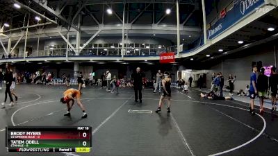 72 lbs Finals (2 Team) - Brody Myers, U2 Uprising Blue vs Tatem Odell, CTWHALE