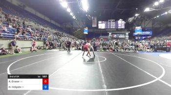 138 lbs Rnd Of 64 - Addeline Graser, Nebraska vs Hailey Holgate, Oregon