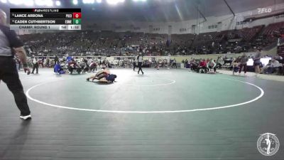 B6A-175 lbs Champ. Round 1 - Lance Arbona, Ponca City vs Caden Cuthbertson, Edmond Memorial