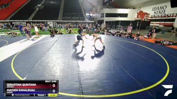 132 lbs Semifinal - Sebastian Quintana, Nevada vs Mayden Kahalehau, Hawaii